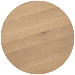 Amoeba Side Table - White Oak