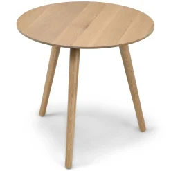 Amoeba Side Table - White Oak