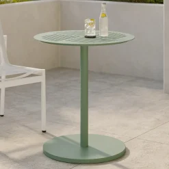 Anders Outdoor Cafe Table - Khaki Green