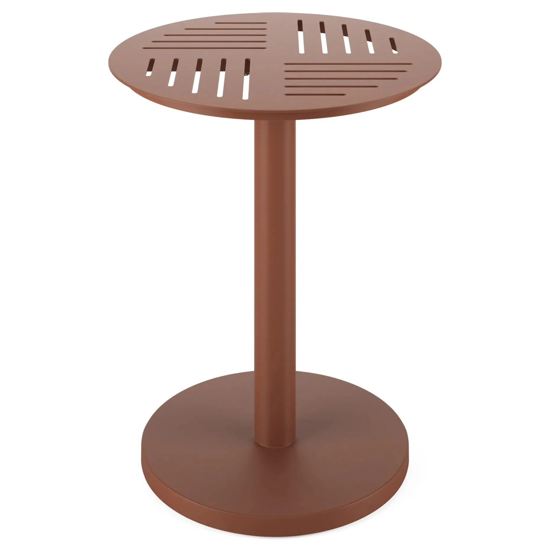 Anders Outdoor Side Table - Ochre Brown