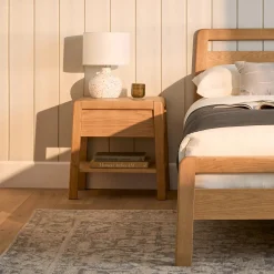Ando Short Table Lamp - Waxen White
