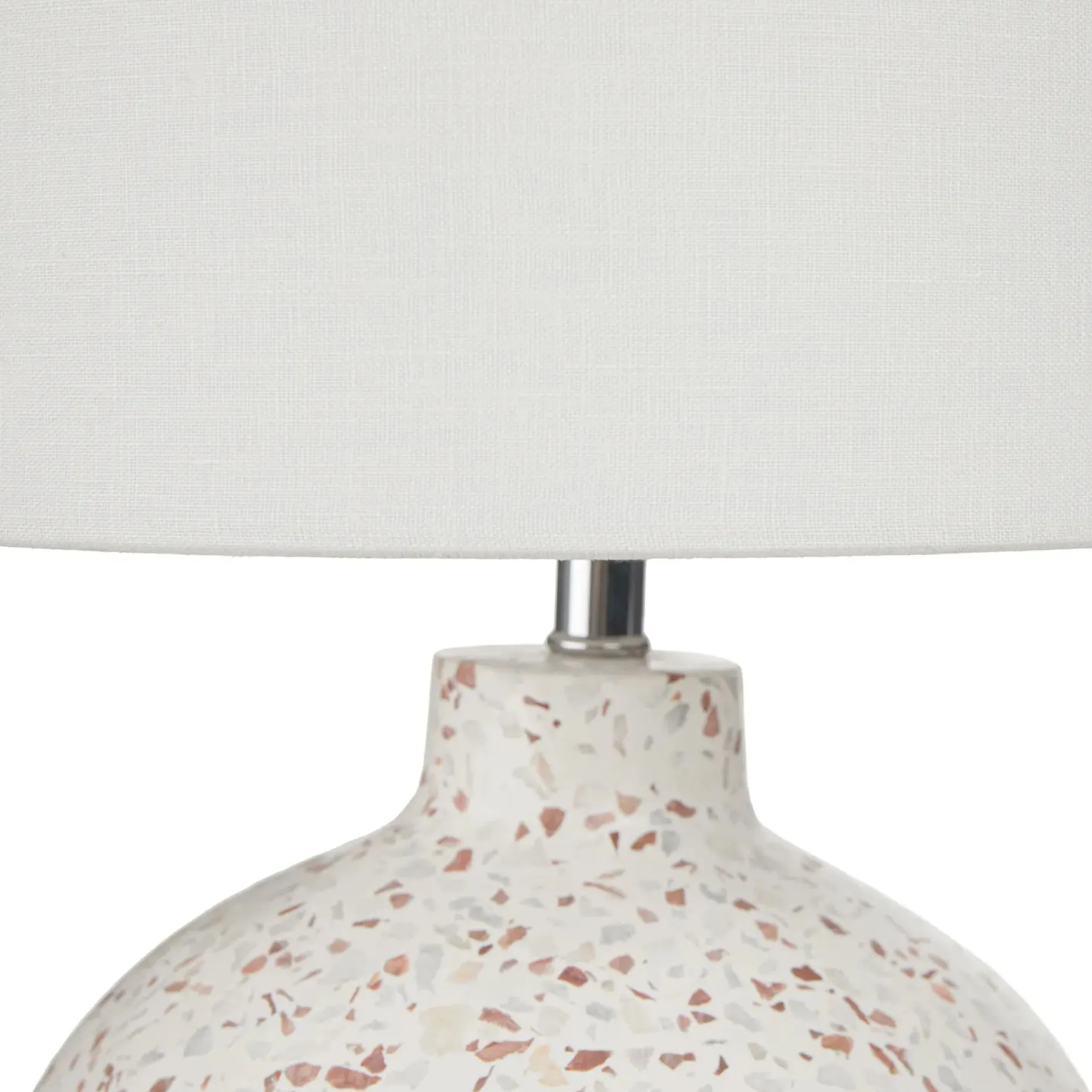 Ando Short Table Lamp - Waxen White