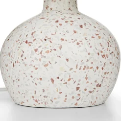 Ando Short Table Lamp - Waxen White