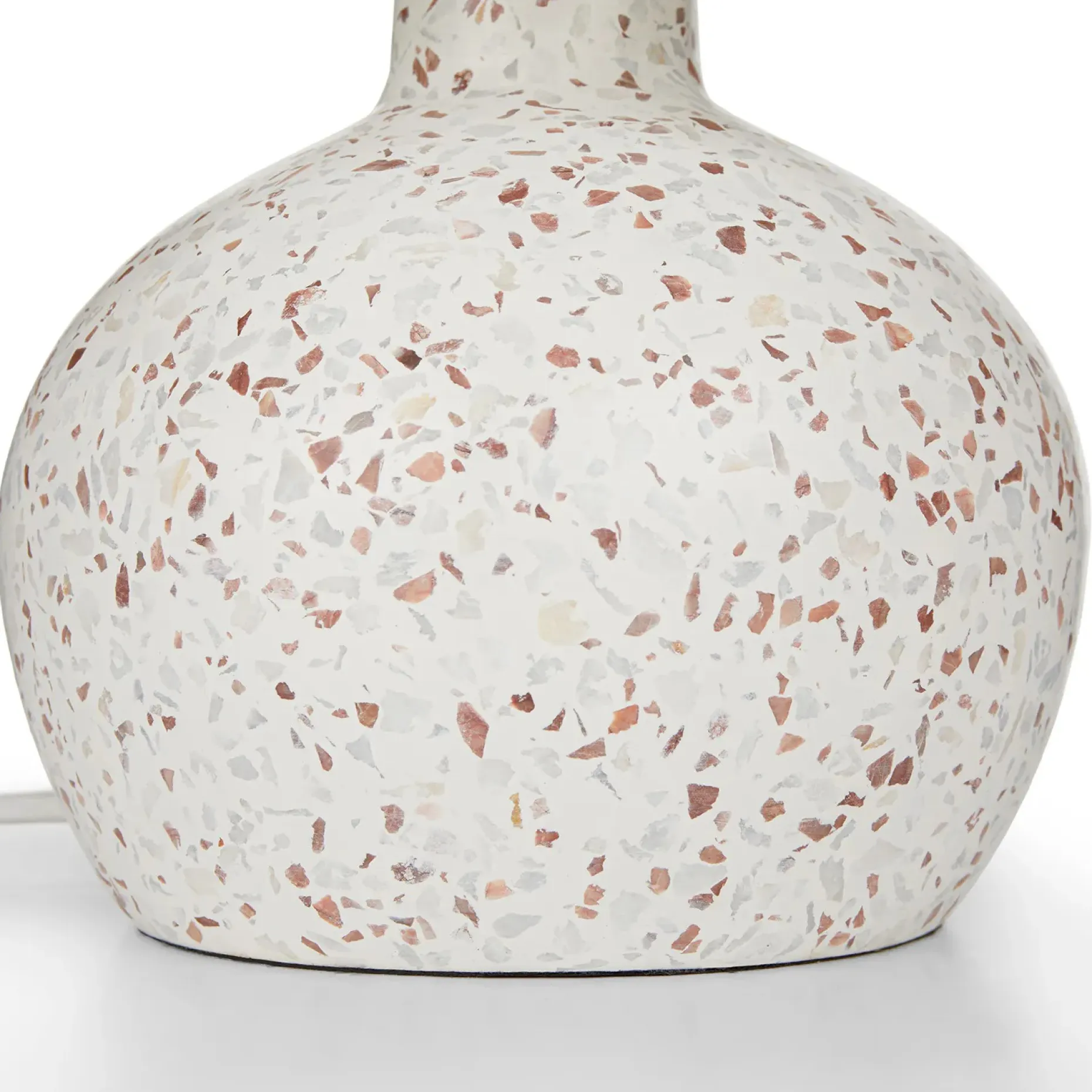 Ando Short Table Lamp - Waxen White