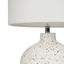 Ando Short Table Lamp - Waxen White