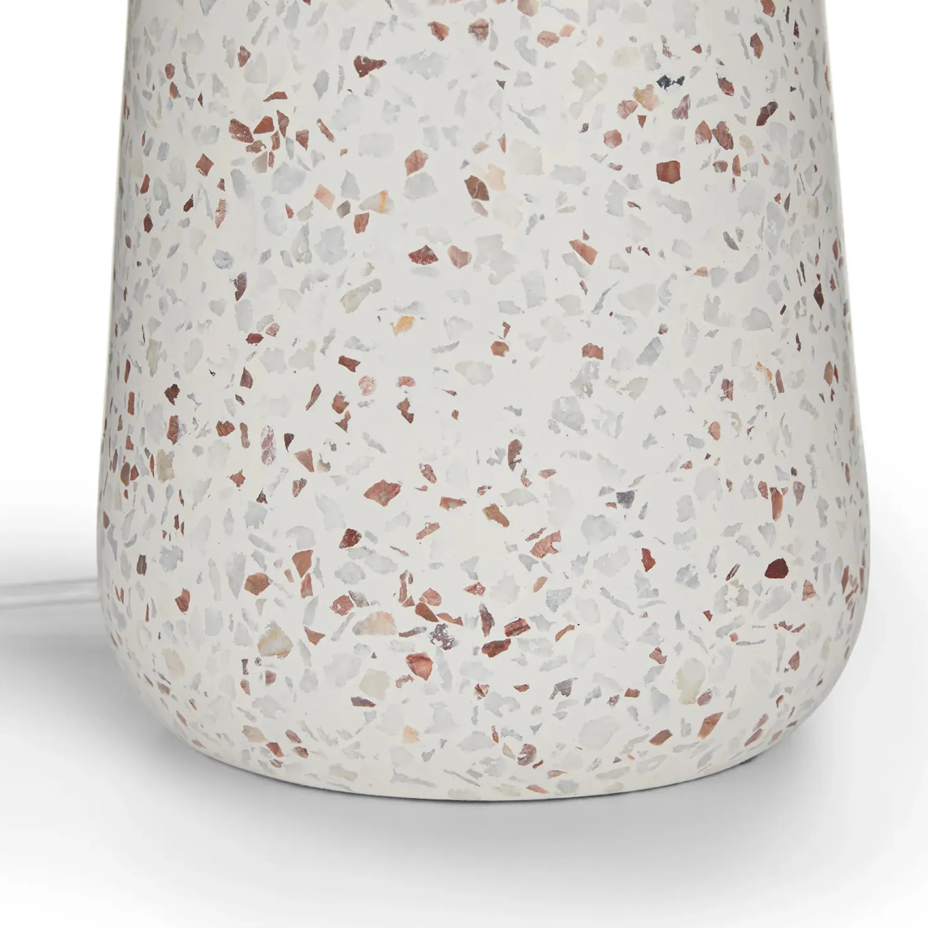 Ando Tall Table Lamp - Waxen White