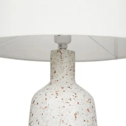 Ando Tall Table Lamp - Waxen White