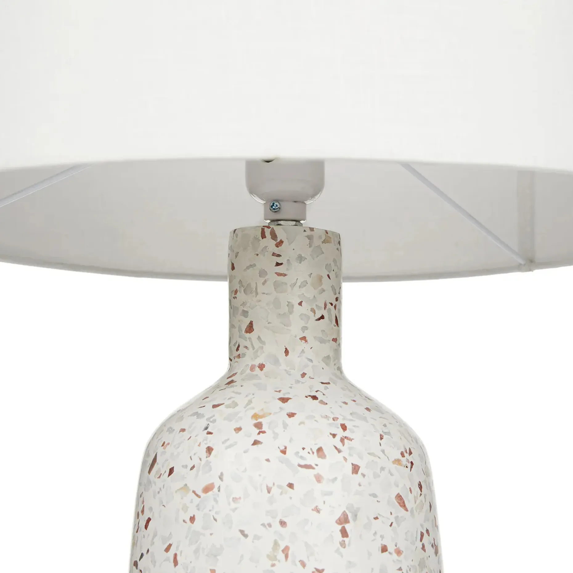 Ando Tall Table Lamp - Waxen White