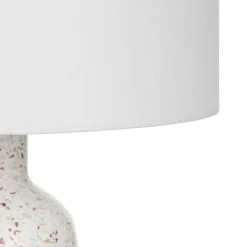 Ando Tall Table Lamp - Waxen White