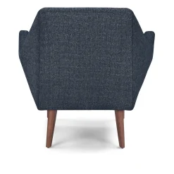Angle 33" Lounge Chair - Denim Blue