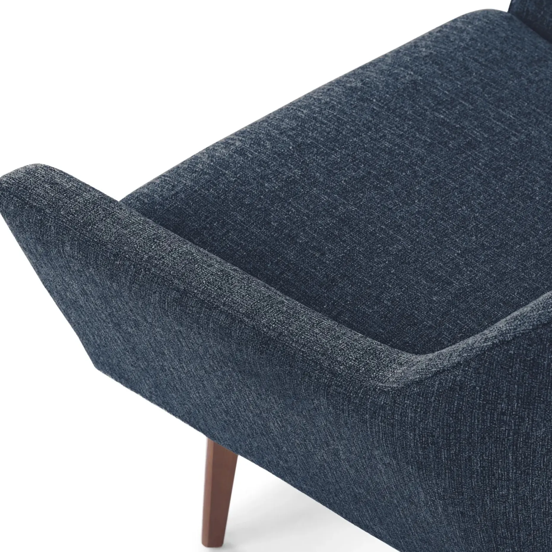 Angle 33" Lounge Chair - Denim Blue
