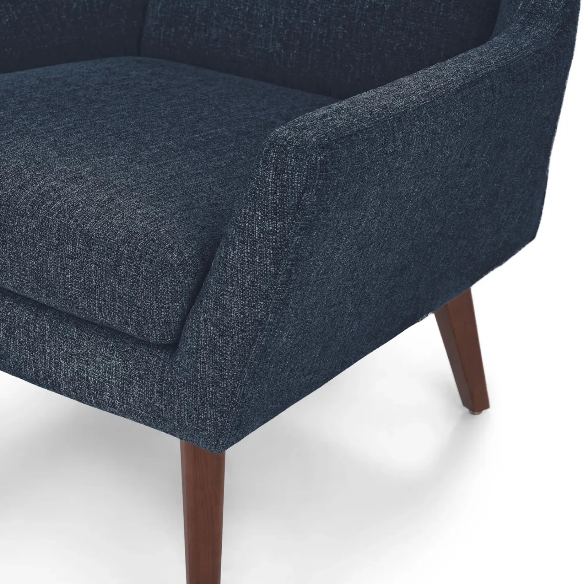 Angle 33" Lounge Chair - Denim Blue