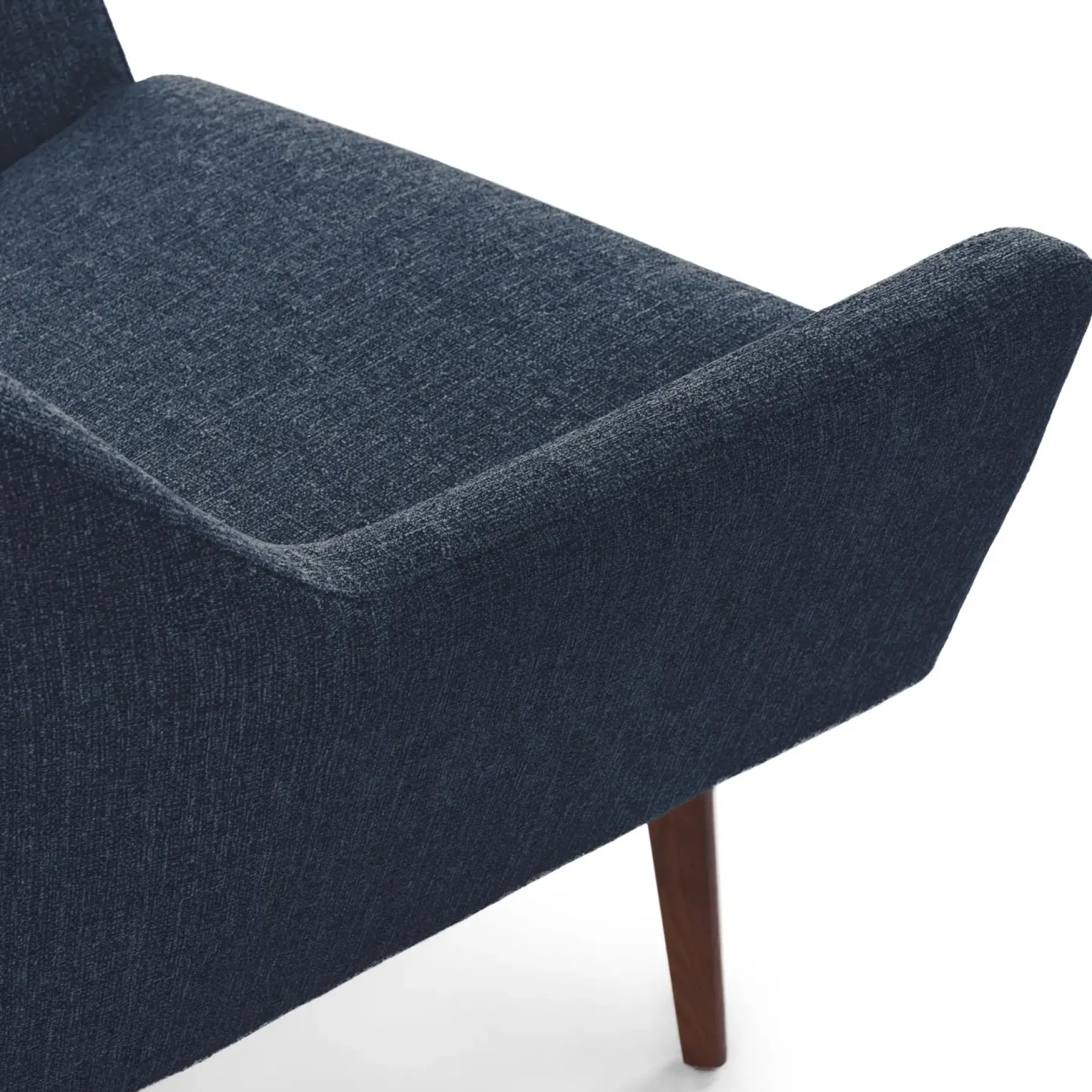 Angle 33" Lounge Chair - Denim Blue