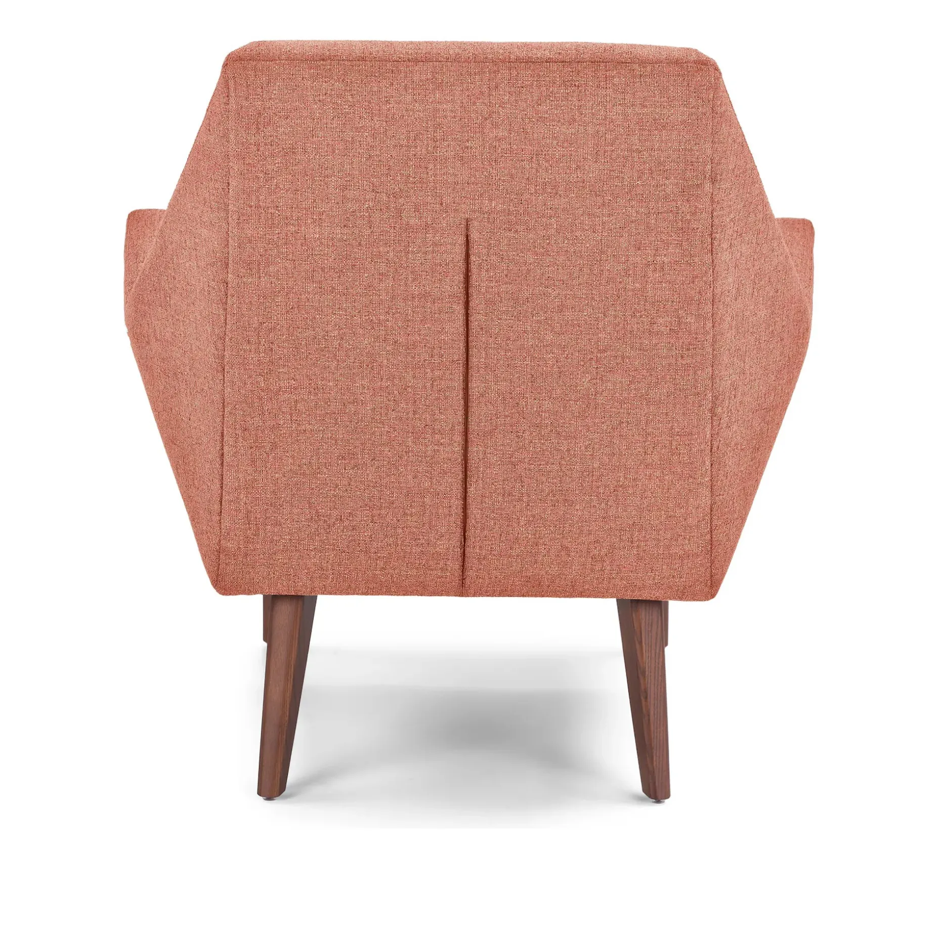 Angle 33" Lounge Chair - Rosehip Orange