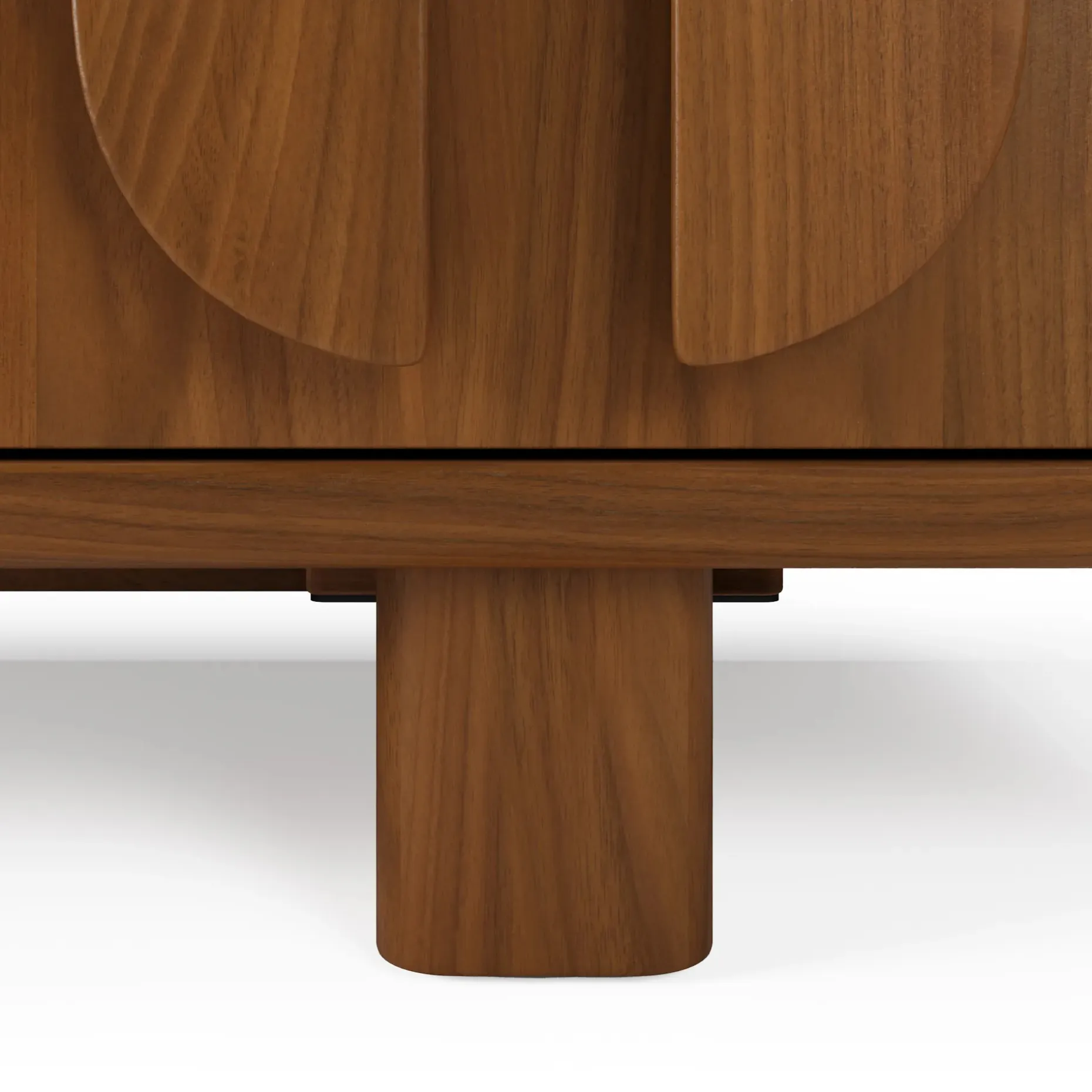 Ansel 79" Media Unit - Walnut