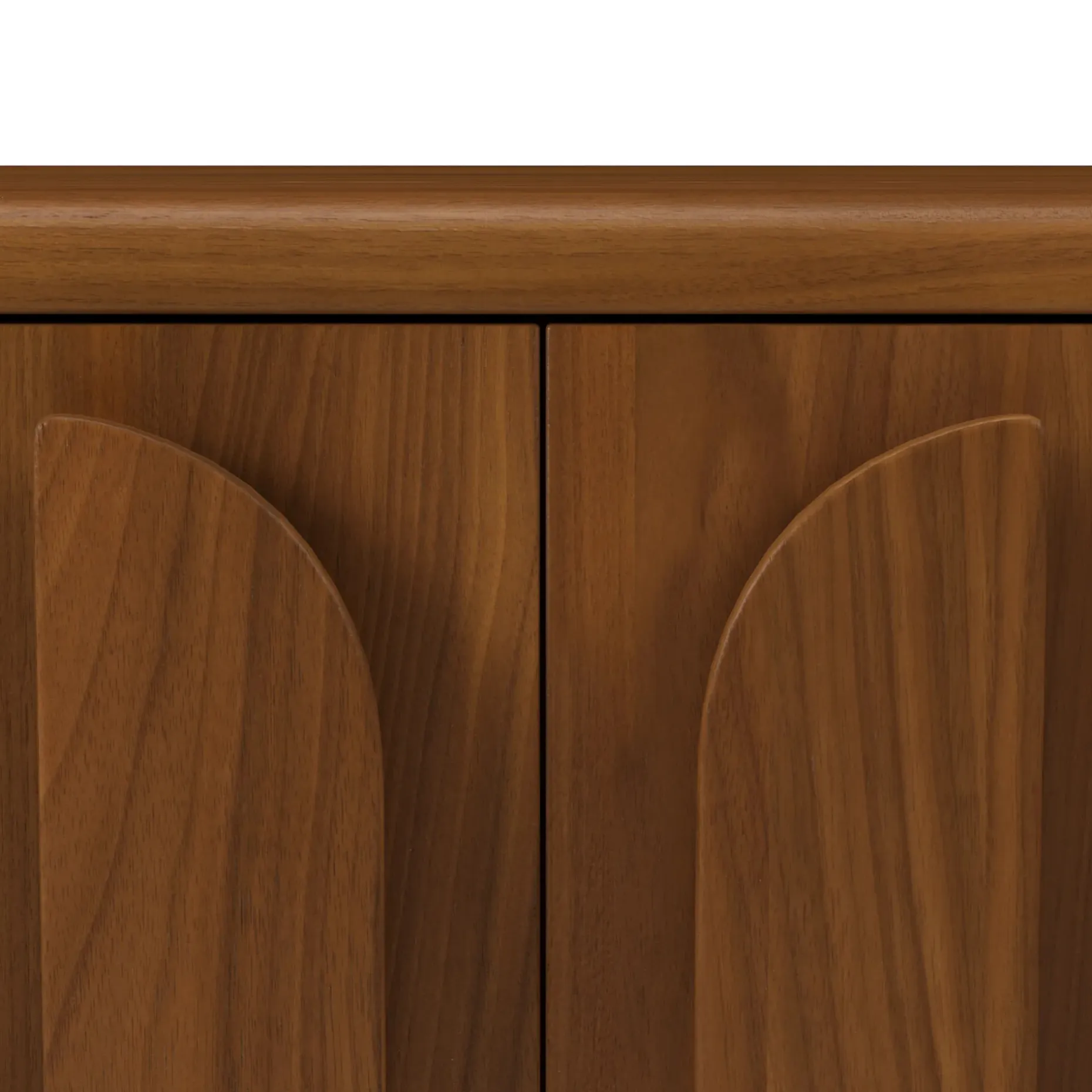 Ansel 79" Media Unit - Walnut