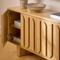 Ansel 63" Sideboard - Natural Oak
