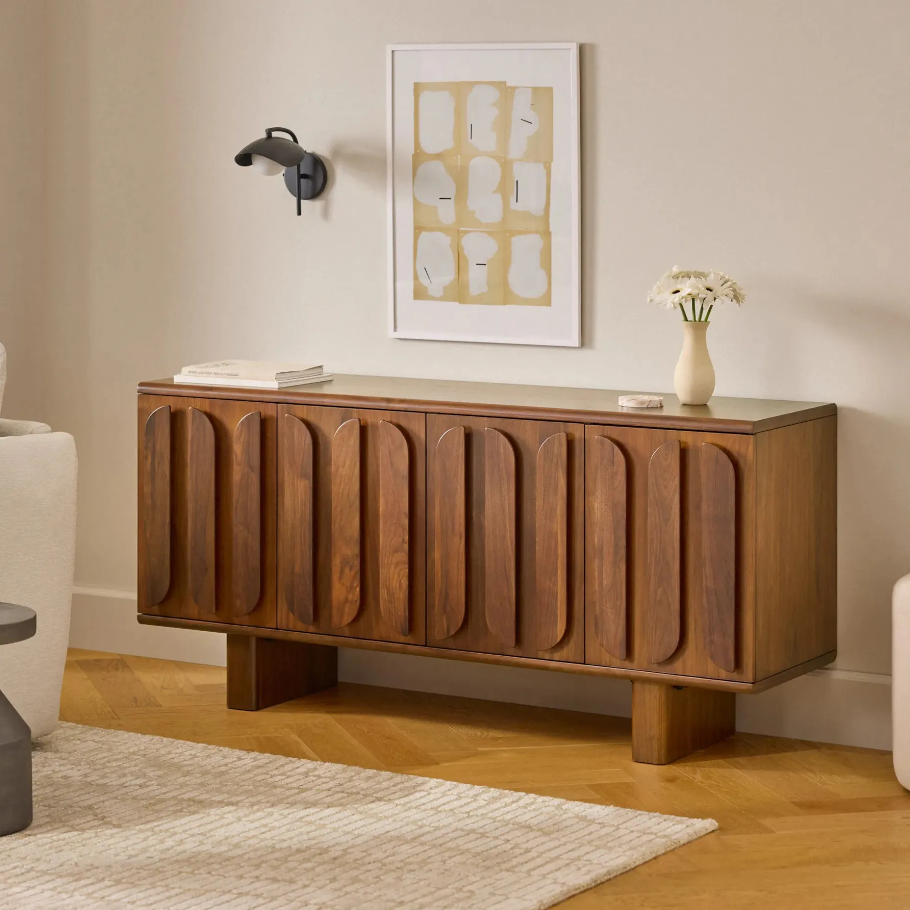 Ansel 63" Sideboard - Walnut