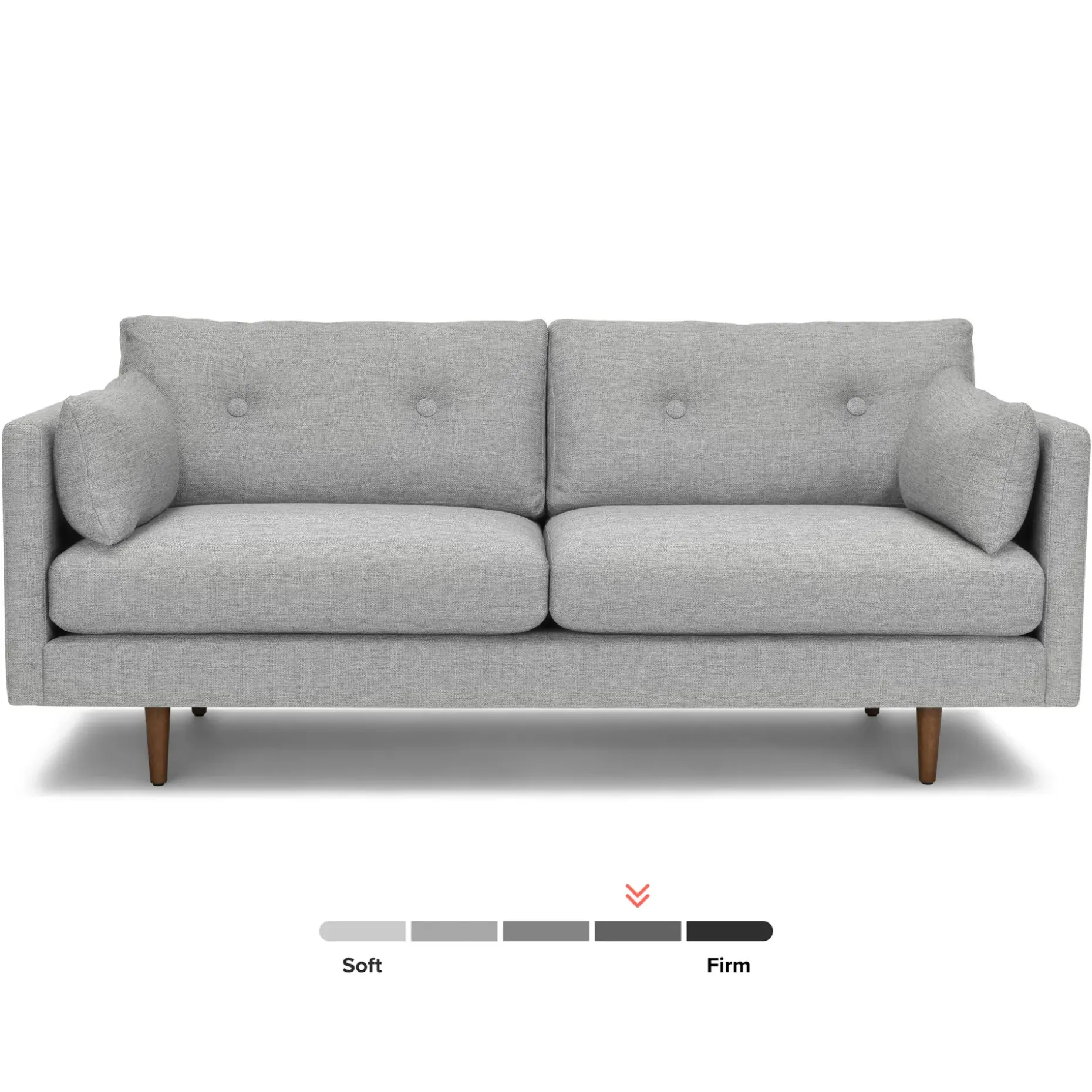 Anton 74" Loveseat - Winter Gray