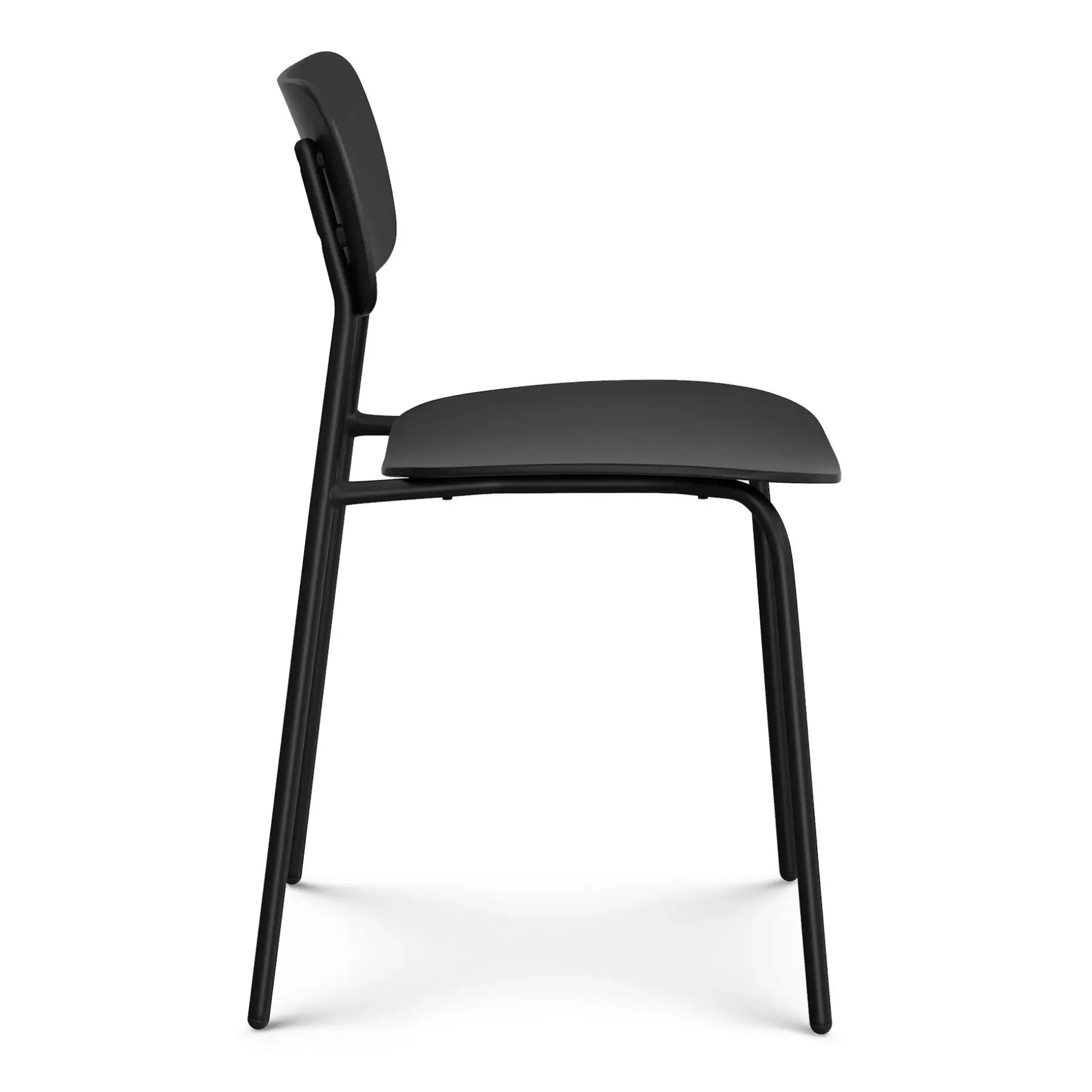 Ari Outdoor Stackable Dining Chair - Black