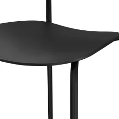 Ari Outdoor Stackable Dining Chair - Black