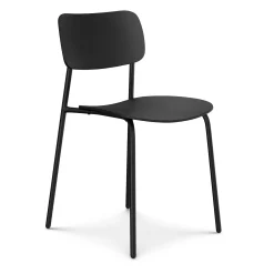 Ari Outdoor Stackable Dining Chair - Black