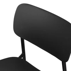 Ari Outdoor Stackable Dining Chair - Black
