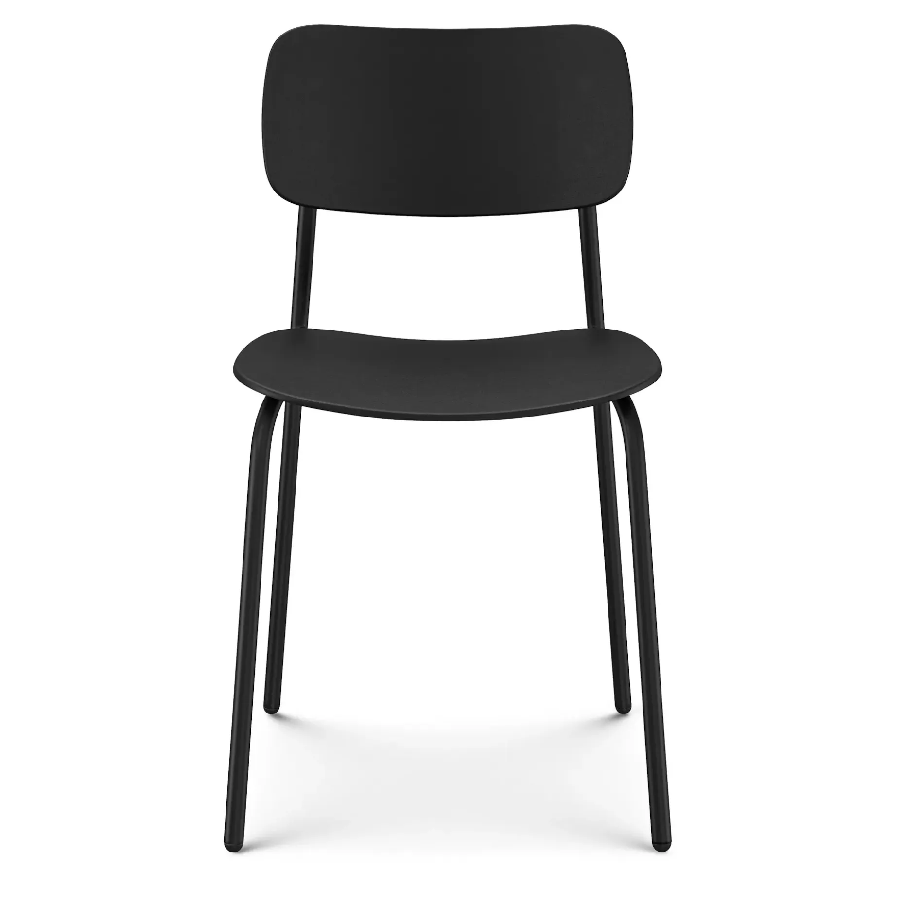 Ari Outdoor Stackable Dining Chair - Black