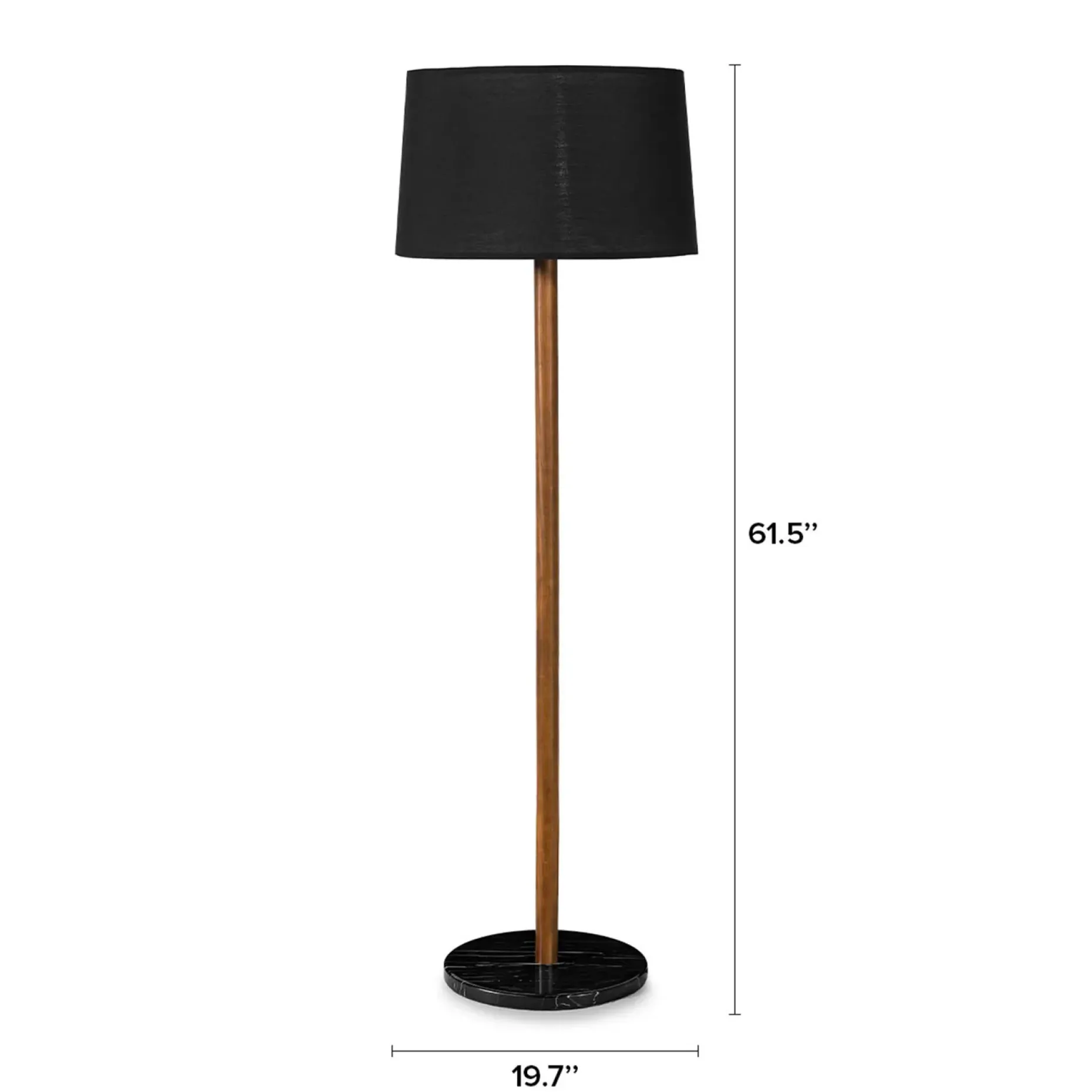 Arvo Floor Lamp - Black