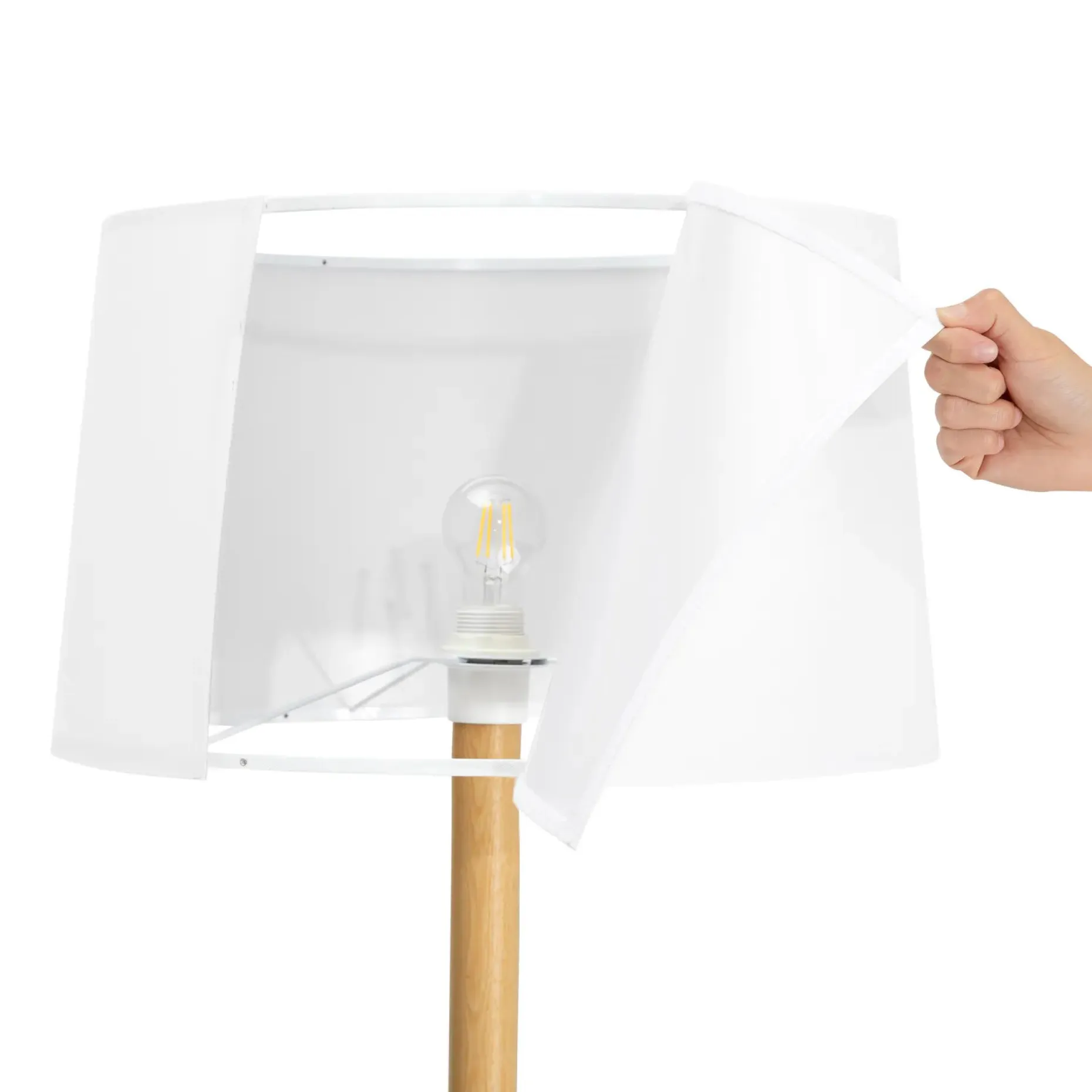 Arvo Floor Lamp - White