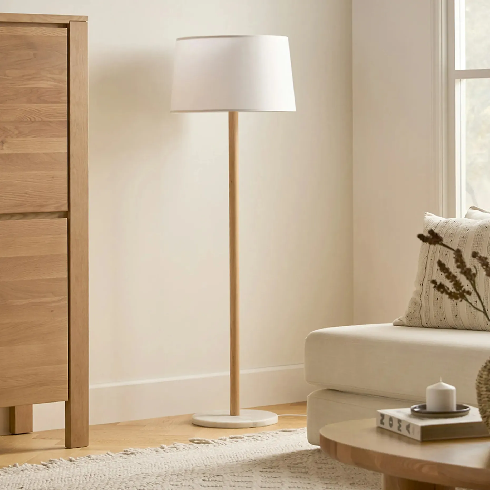 Arvo Floor Lamp - White