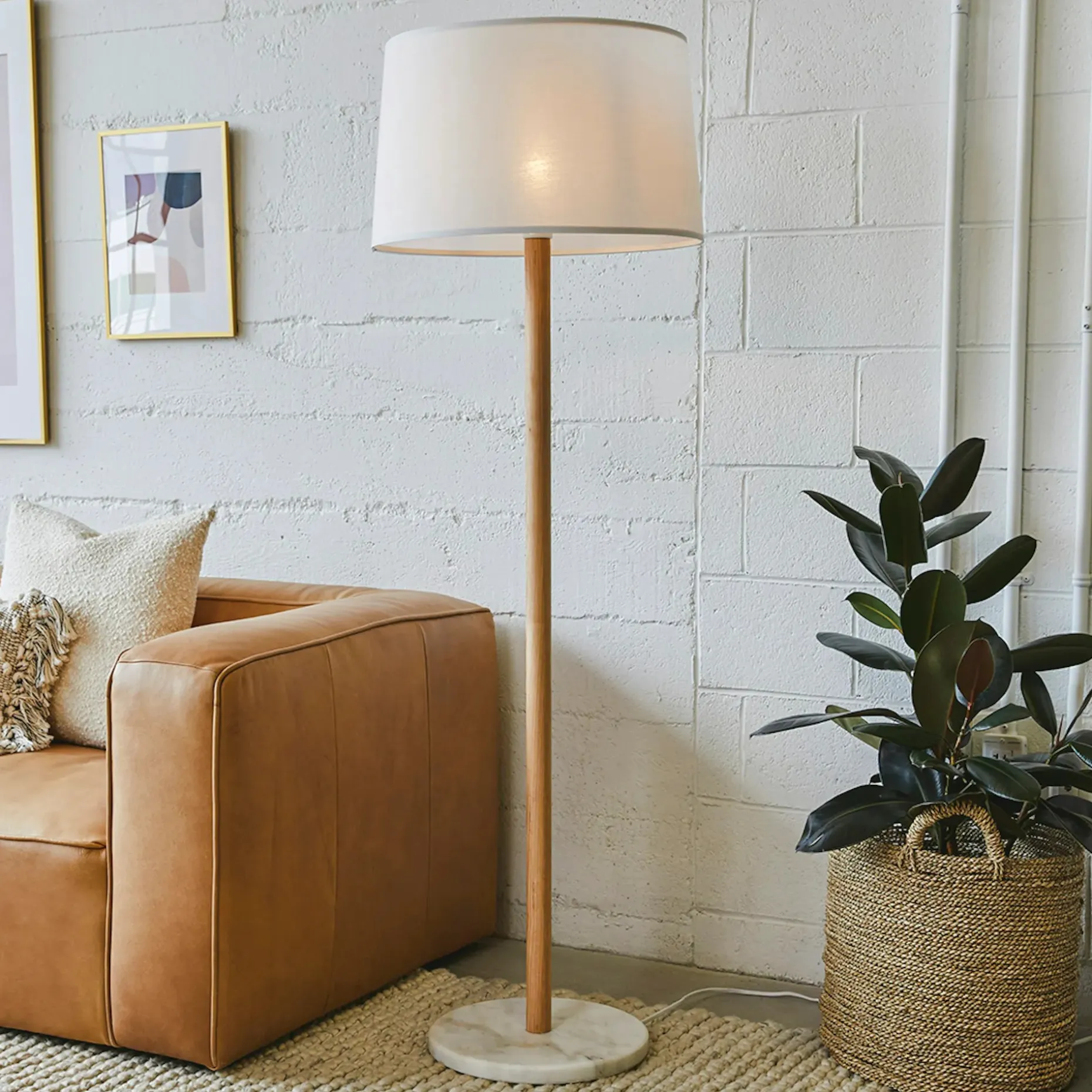 Arvo Floor Lamp - White