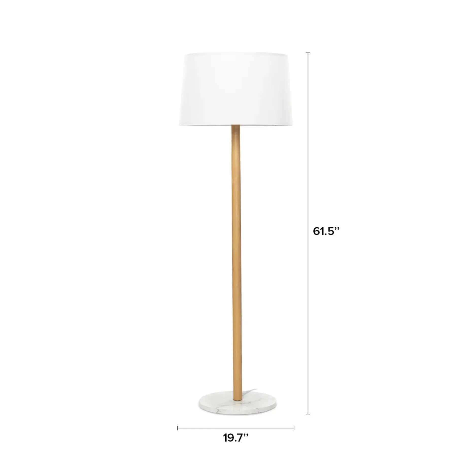 Arvo Floor Lamp - White