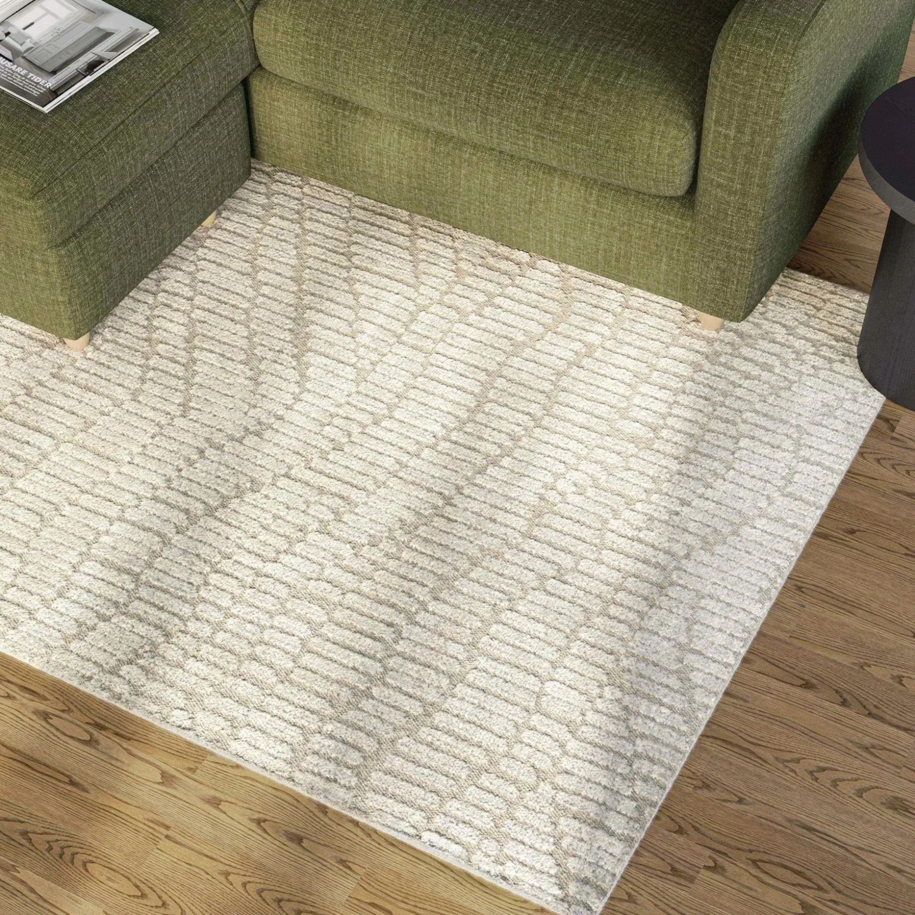 Athene 5 x 8 Rug - Beige