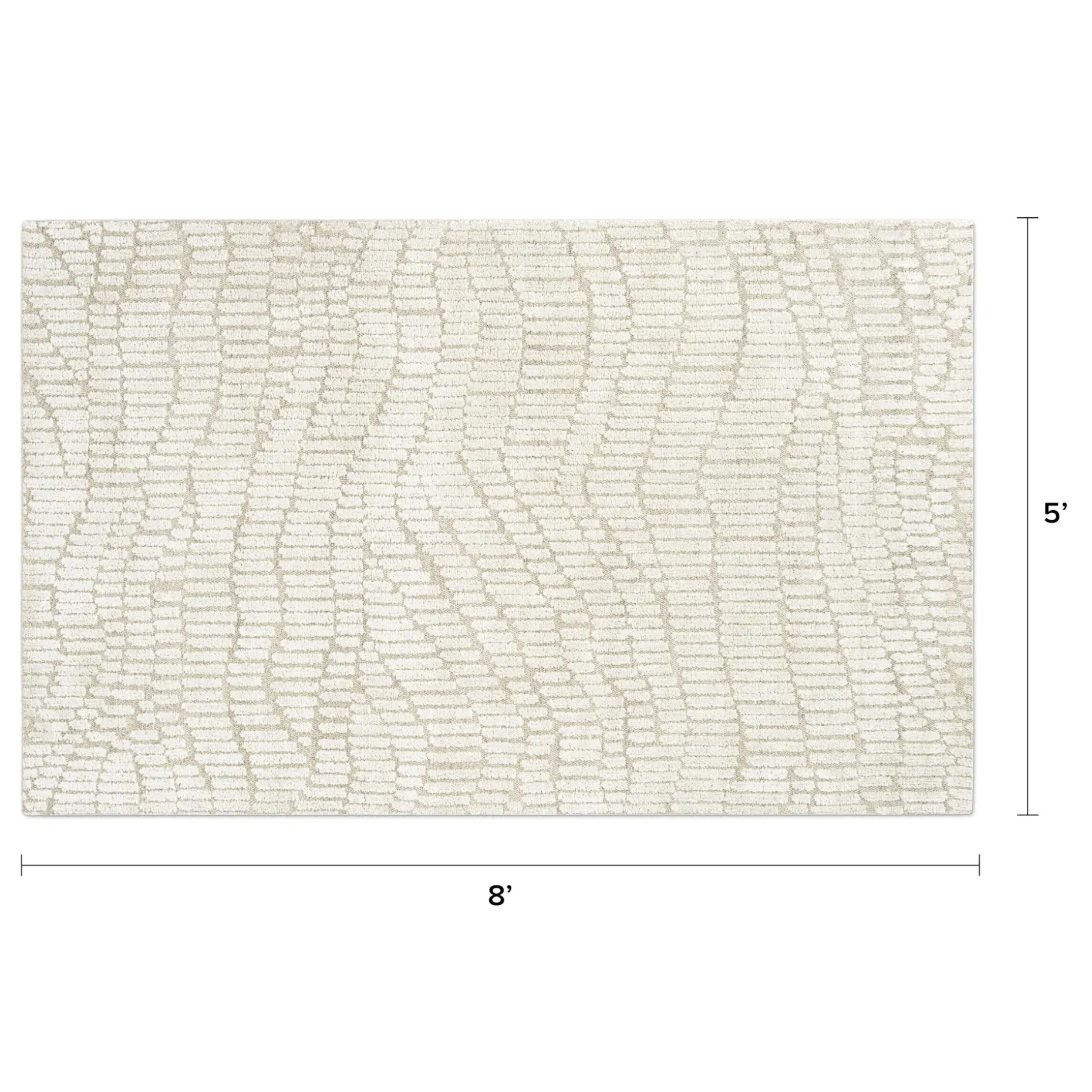 Athene 5 x 8 Rug - Beige