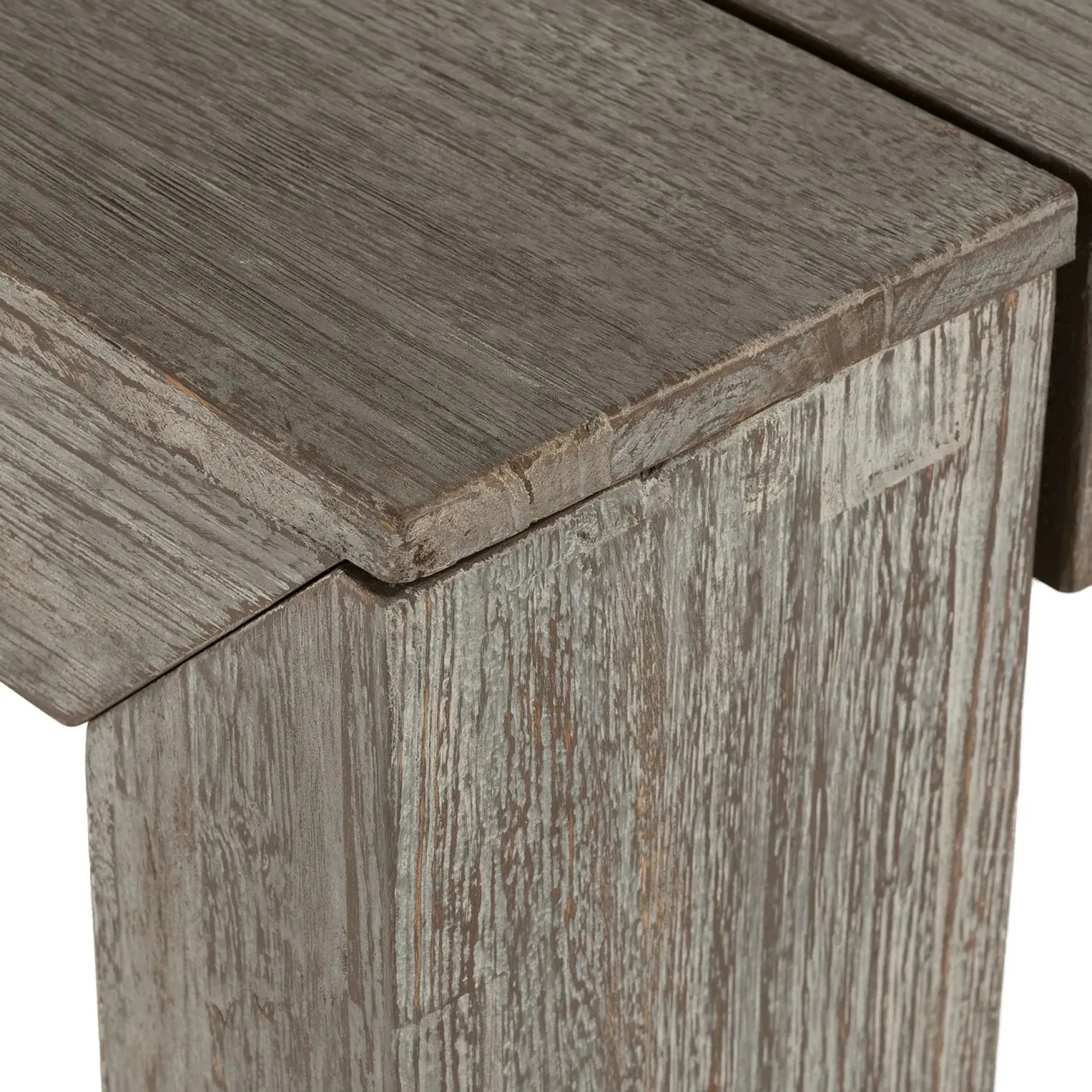 Atica 71" Outdoor Dining Table - Washed Acacia