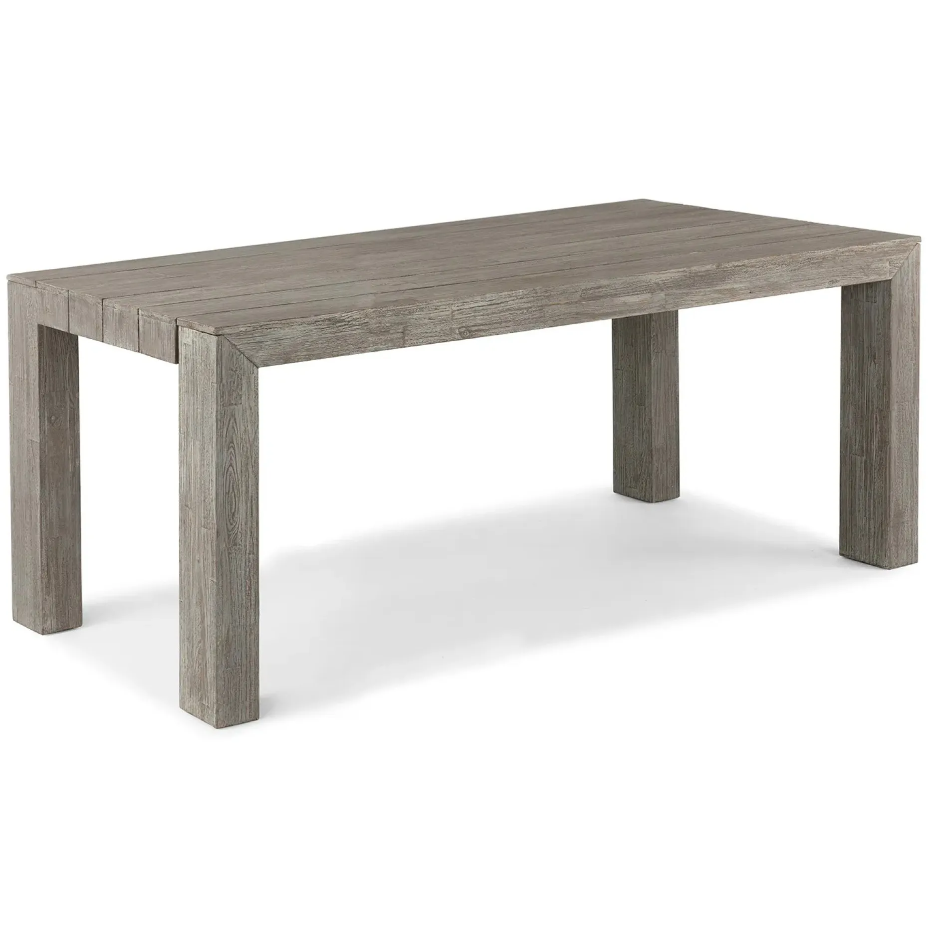 Atica 71" Outdoor Dining Table - Washed Acacia