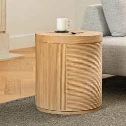 Avenla Side Table - Natural