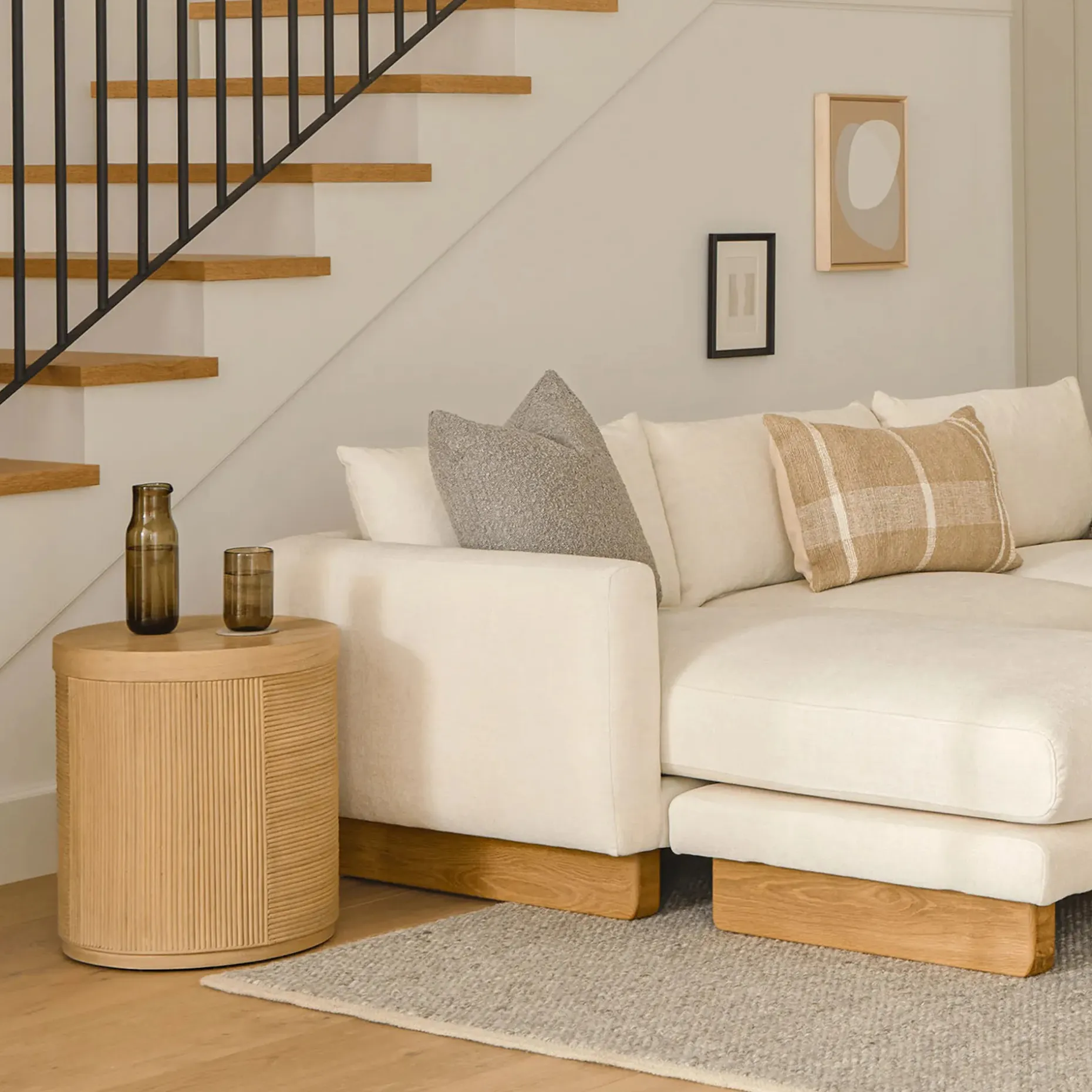 Avenla Side Table - Natural