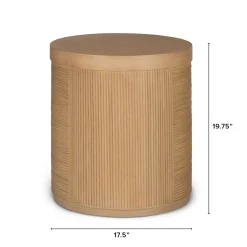 Avenla Side Table - Natural
