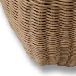 Avila 36.5" Outdoor Swivel Chair - Dravite Ivory