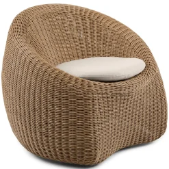 Avila Outdoor Swivel Chair Set - Dravite Ivory
