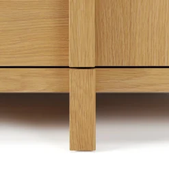 Ayra 6-Drawer Double Dresser - Natural Oak