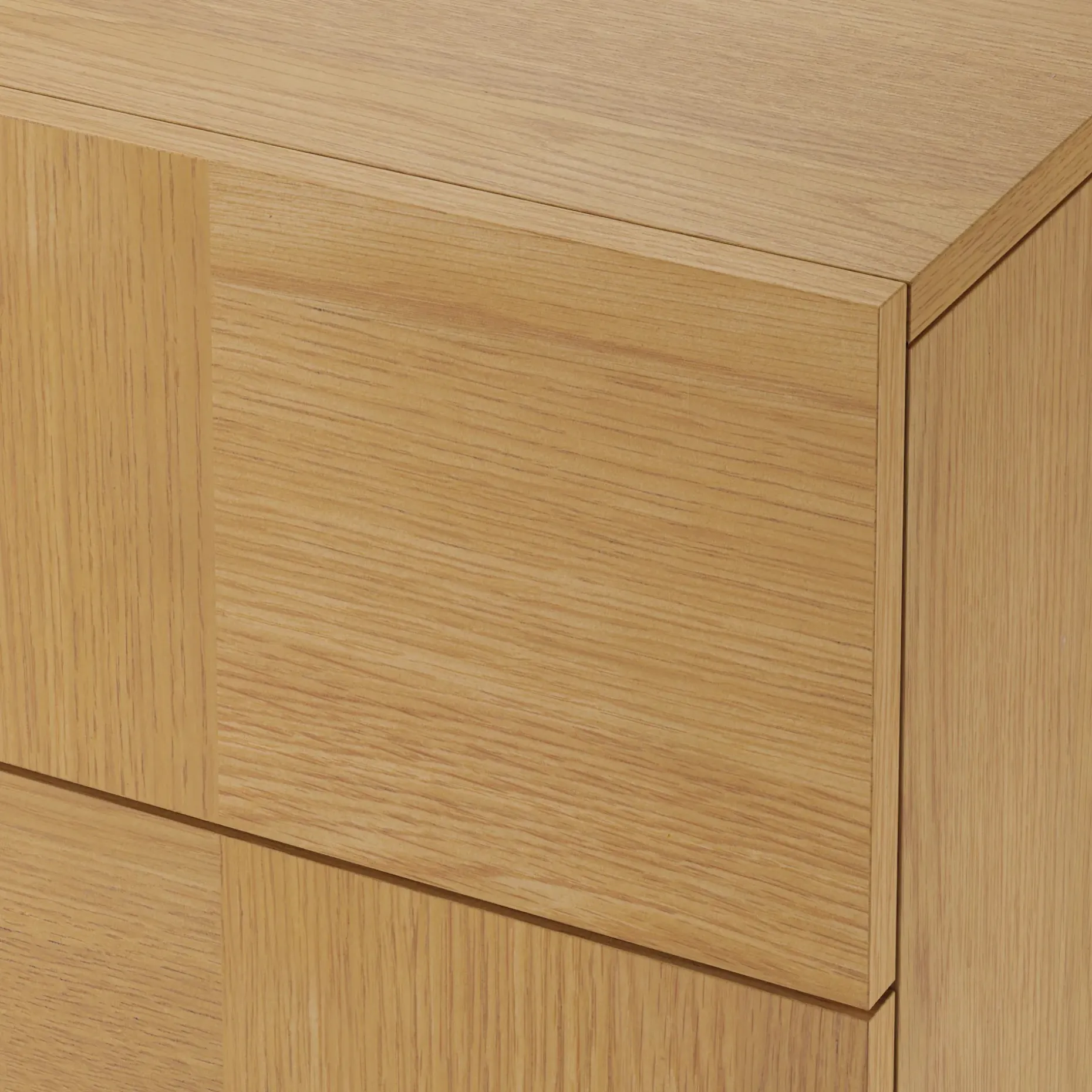 Ayra 6-Drawer Double Dresser - Natural Oak