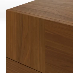 Ayra 6-Drawer Double Dresser - Walnut