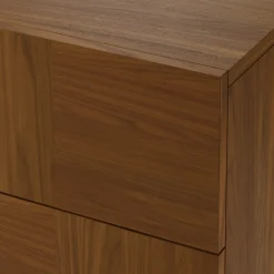 Ayra 6-Drawer Double Dresser - Walnut