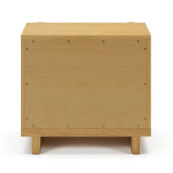 Ayra 2-Drawer Nightstand - Natural Oak