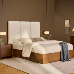 Ayra 2-Drawer Nightstand - Walnut