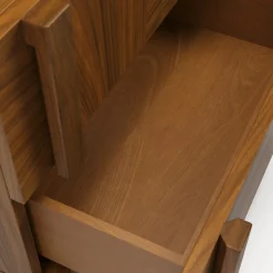 Ayra 2-Drawer Nightstand - Walnut