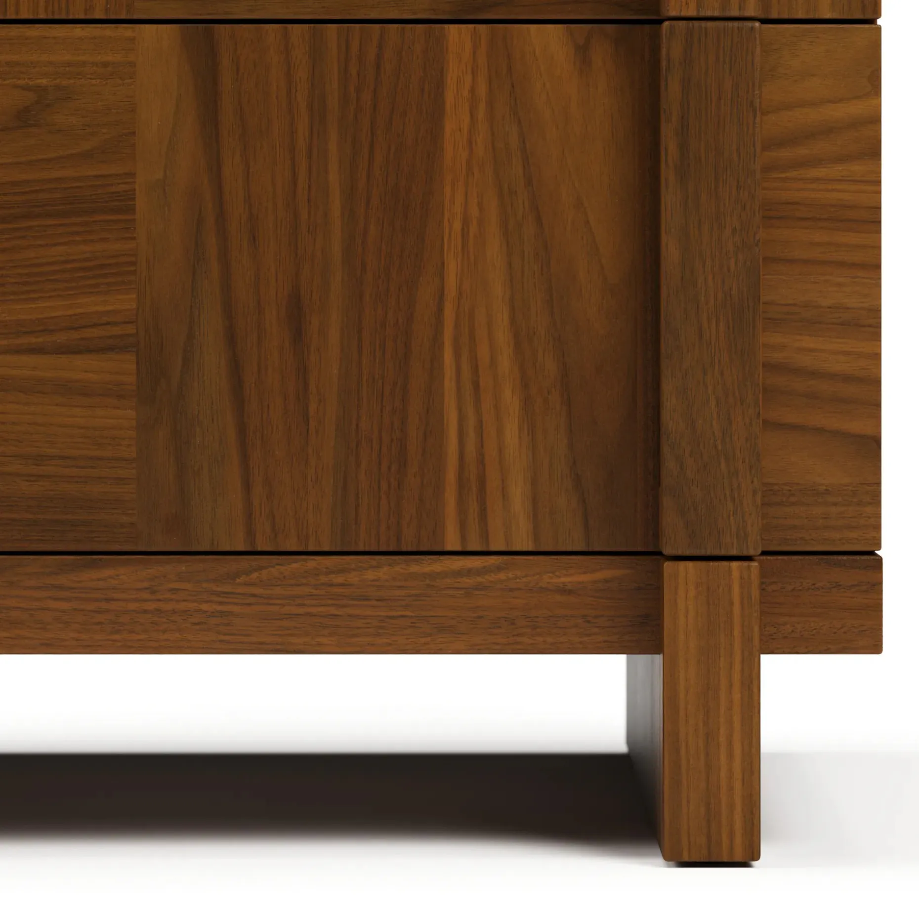 Ayra 2-Drawer Nightstand - Walnut